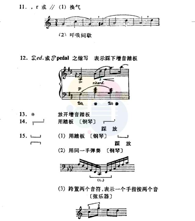 乐谱上的40个符号，音乐生绝对用得上！